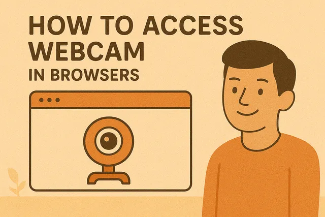 Learn how to access and use webcam streams in web browsers, including security considerations, common pitfalls, and best practices for streaming to Canvas